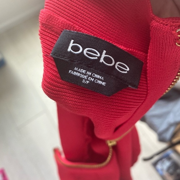 Holiday Ready with this Red knit stretch mini skirt. - Picture 5 of 5